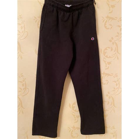 champion navy blue sweatpants|champion blue and yellow sweatpants.